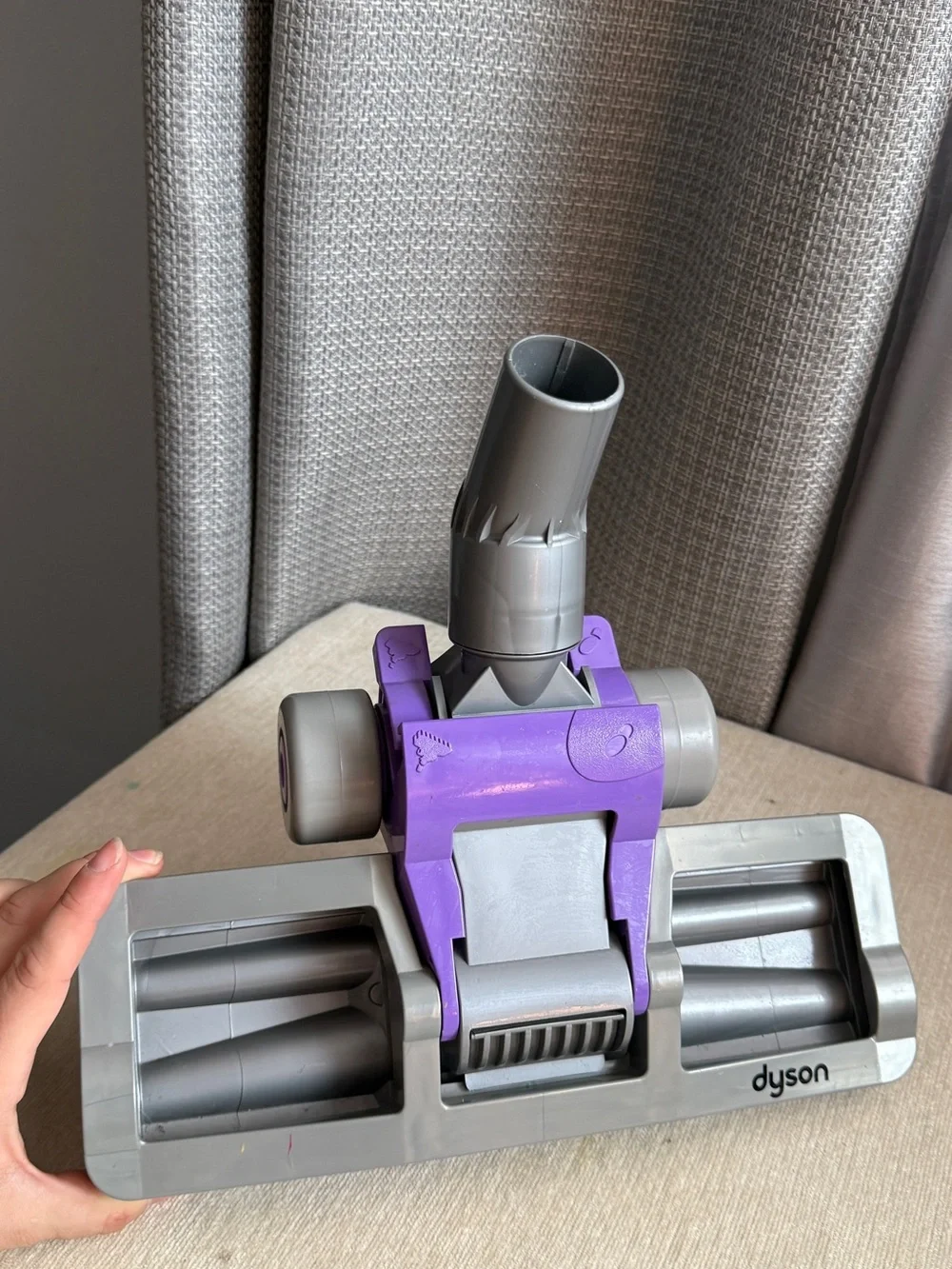 Dyson Purple and Gray Vacuum Floor Head Tool